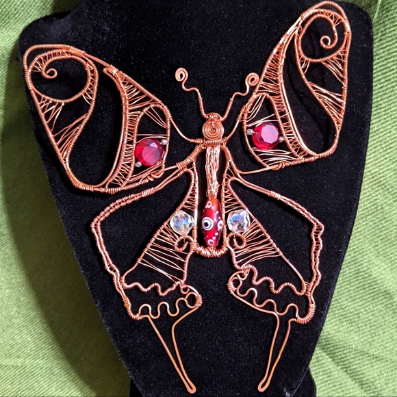 Artisan Other - Artisan Suncatcher Butterfly Ornament